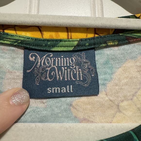 Morning Witch Emerald Dream Butterfly Dress Fairy Forest Size Small - Picture 3 of 5